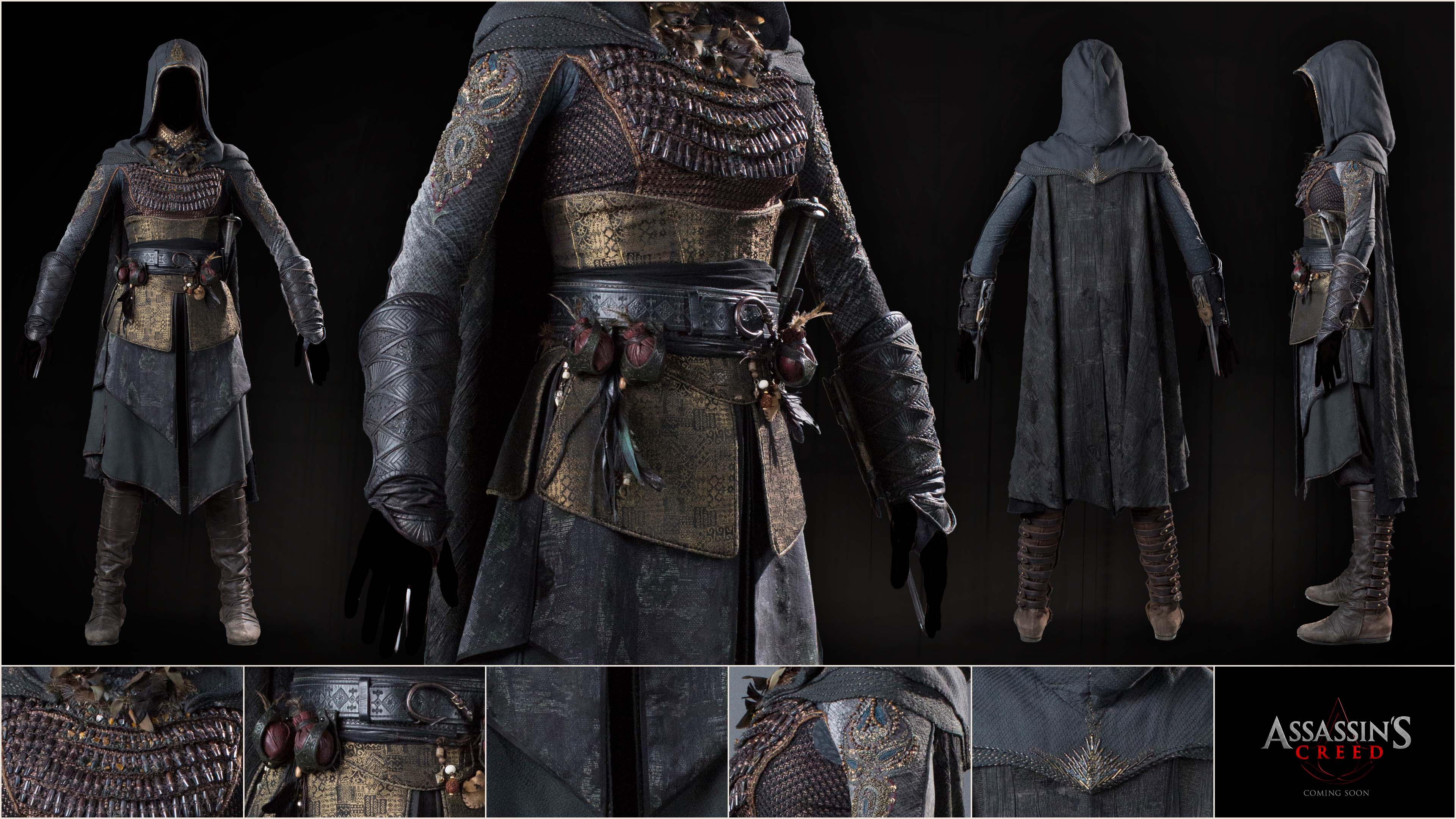 Assassins Creed Movie: Close Up With Marias Assassin Costume